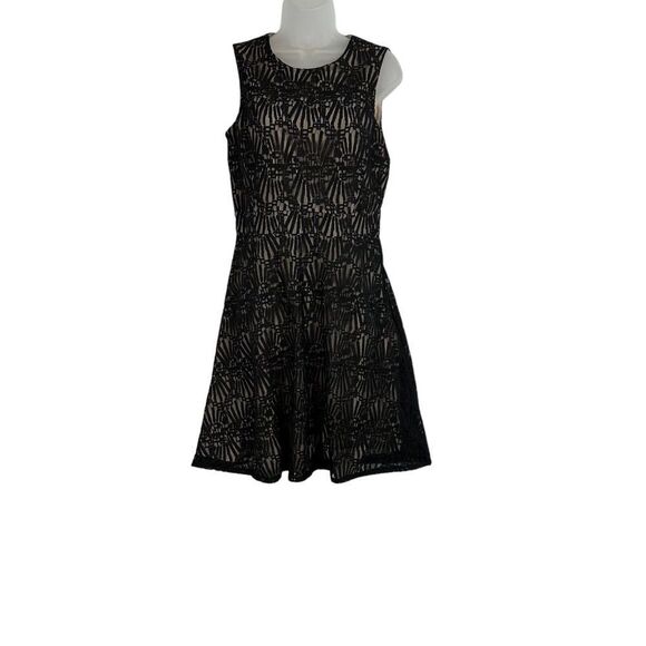 Tommy Hilfiger Black Lace Dress Sleeveless Middle Length Sz 6 NWT - Picture 5 of 13